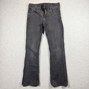 G Star Raw Jeans Womens 30x32 Black Noxer Bootcut Stretch Zip Fly Modern‎
